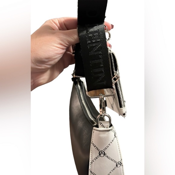 Valentino Orlandi 2 pc Set Monogram Crossbody with Matching Wallet New with tags - Picture 5 of 15